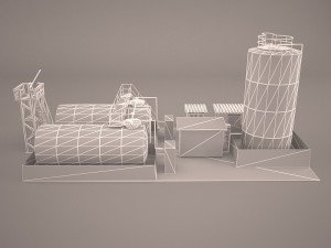 Factory Modello 3D