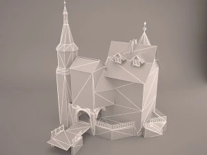 Castle 3D Model