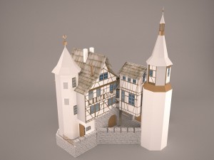 Castle 3D Модель