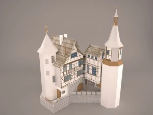 Castle 3D Model