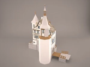 Castle 3D Model