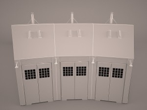 Hangar Modello 3D