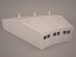 Hangar 3D Model