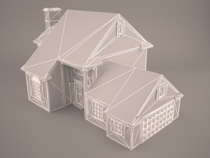 Modern house 3D-Modell