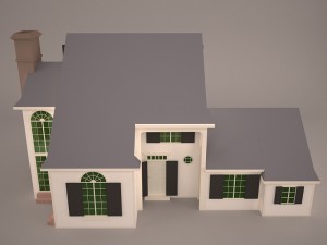 Modern house 3D-Modell