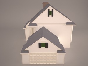 Modern house 3D-Modell