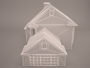 Modern house 3D-Modell