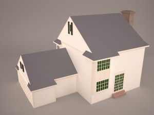Modern house 3D-Modell
