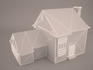 Modern house 3D-Modell