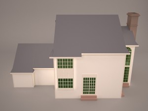 Modern house 3D-Modell