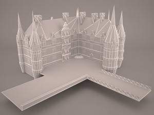 Castle 1 3D Model