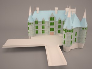 Castle 1 3D Model