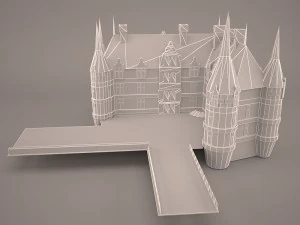 Castle 1 3D Model