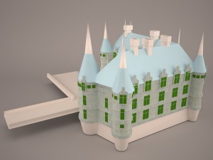 Castle 1 3D Model