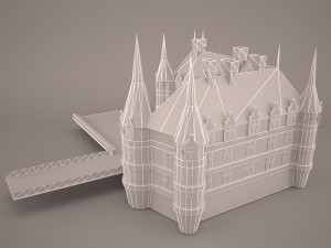 Castle 1 3D Model