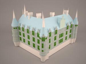 Castle 1 3D Model