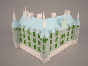 Castle 1 3D Model