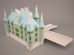 Castle 1 3D Model
