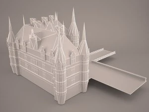 Castle 1 3D Model