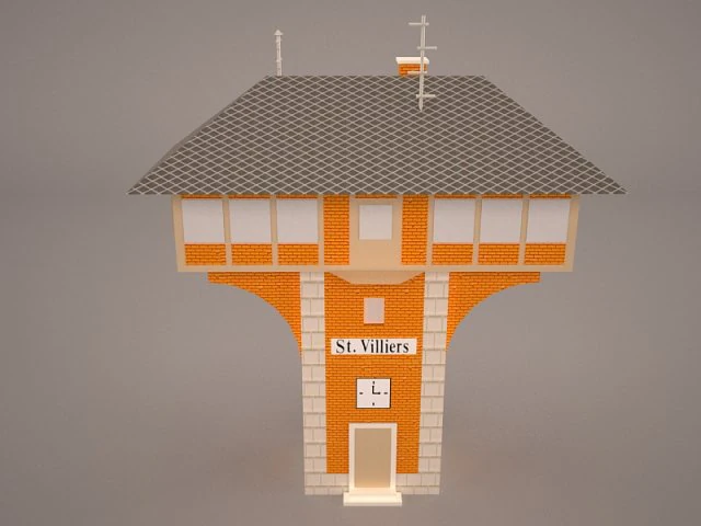 Lighthouse 3D Model .c4d .max .obj .3ds .fbx .stl .blend 