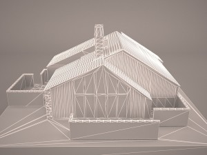 Modern house 1 Model 3D