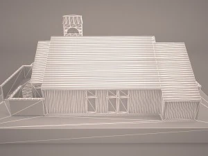Modern house 1 3D Model
