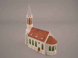 Church Modèle 3D