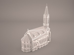 Church Modèle 3D