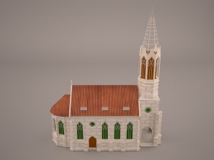 Church Modèle 3D