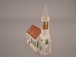 Church Modèle 3D