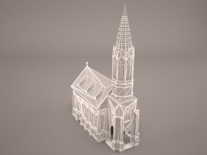 Church Modèle 3D