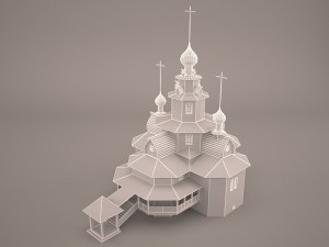 Church 1 3D Model