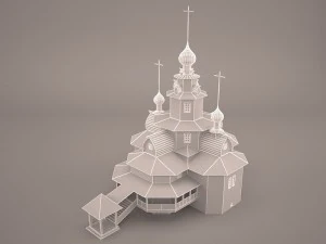 Church 1 3D Model