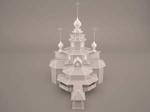 Church 1 3D Model