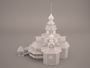 Church 1 3D Model