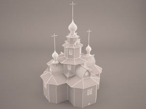 Church 1 3D Model