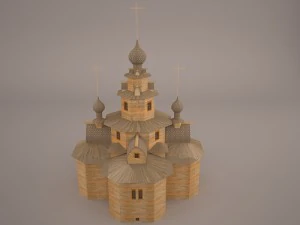 Church 1 3D Model