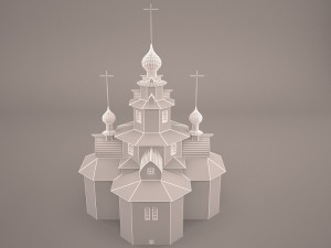 Church 1 3D Model