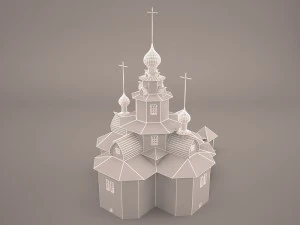 Church 1 3D Model