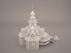 Church 1 3D Model