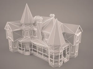 Victorian house 3D Model