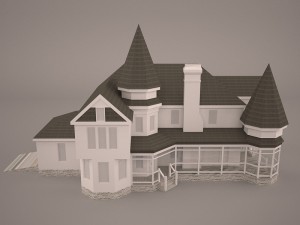 Victorian house 3D Model