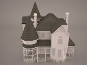 Victorian house 3D Model