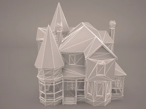 Victorian house 3D Model