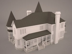 Victorian house 3D Model