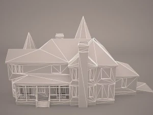 Victorian house 3D Model