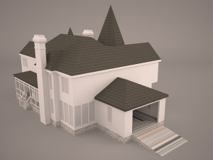 Victorian house 3D Model