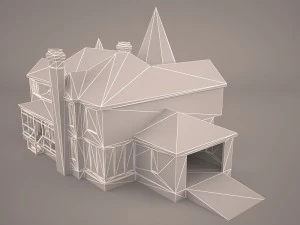 Victorian house 3D Model
