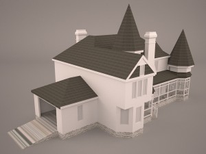 Victorian house 3D Model