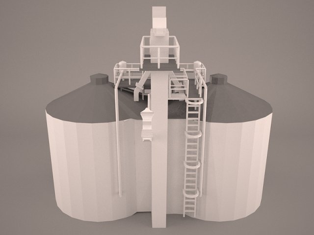 Silage 3D 模型 .c4d .max .obj .3ds .fbx .stl .blend 